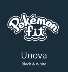 Pokemon Fit Plushie Unova (Black & White)