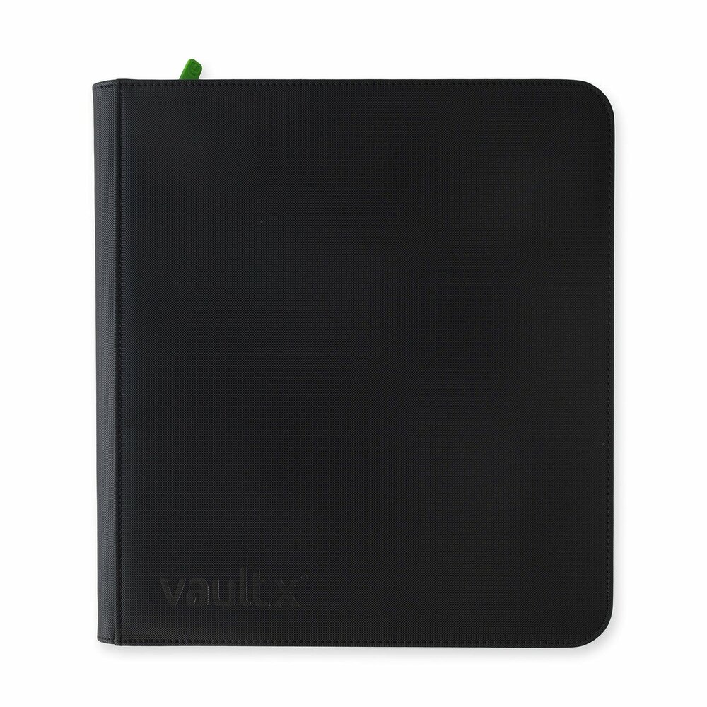 Vault X - Zip Binder XL 12-pocket Zwart