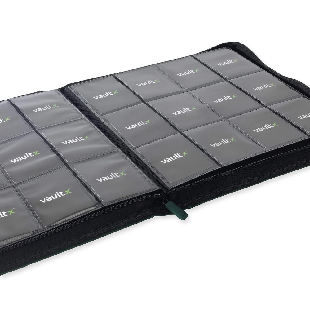 Vault X - Zip Binder XL 12-pocket Groen