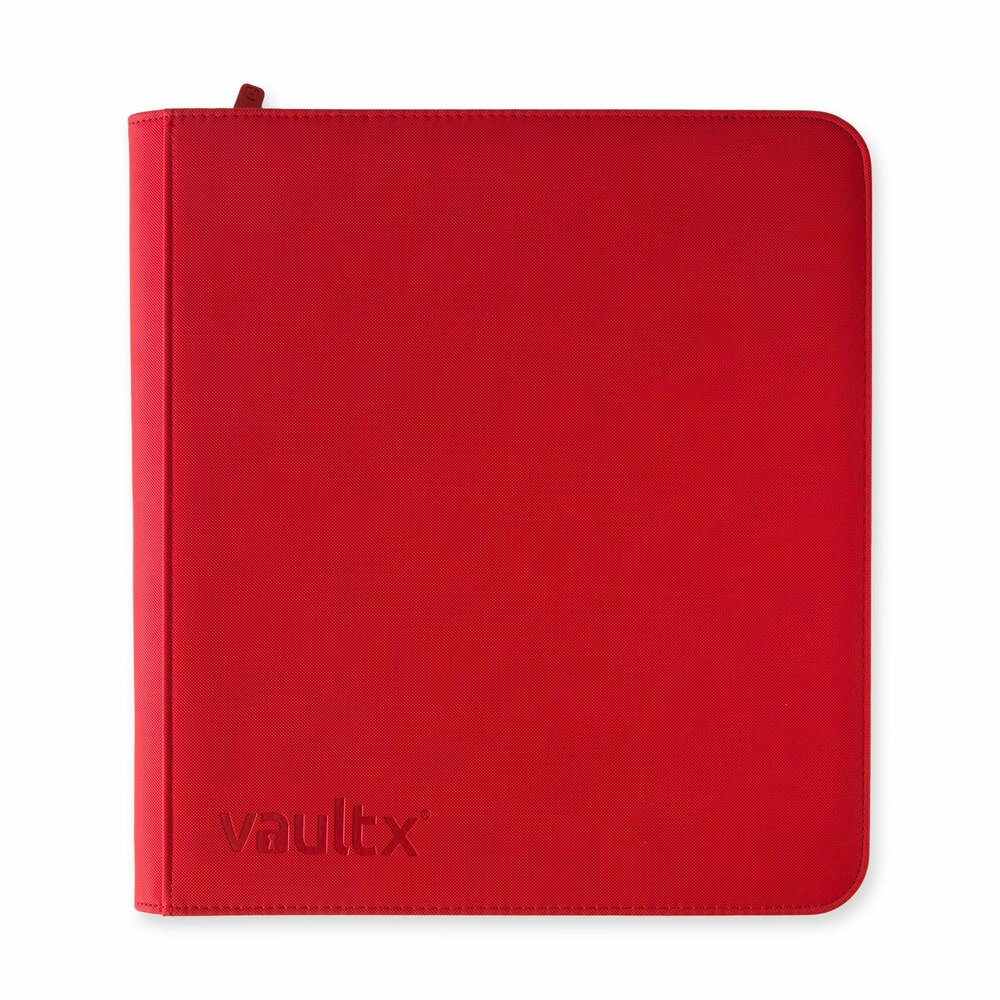 Vault X - Zip Binder XL 12-pocket Rood