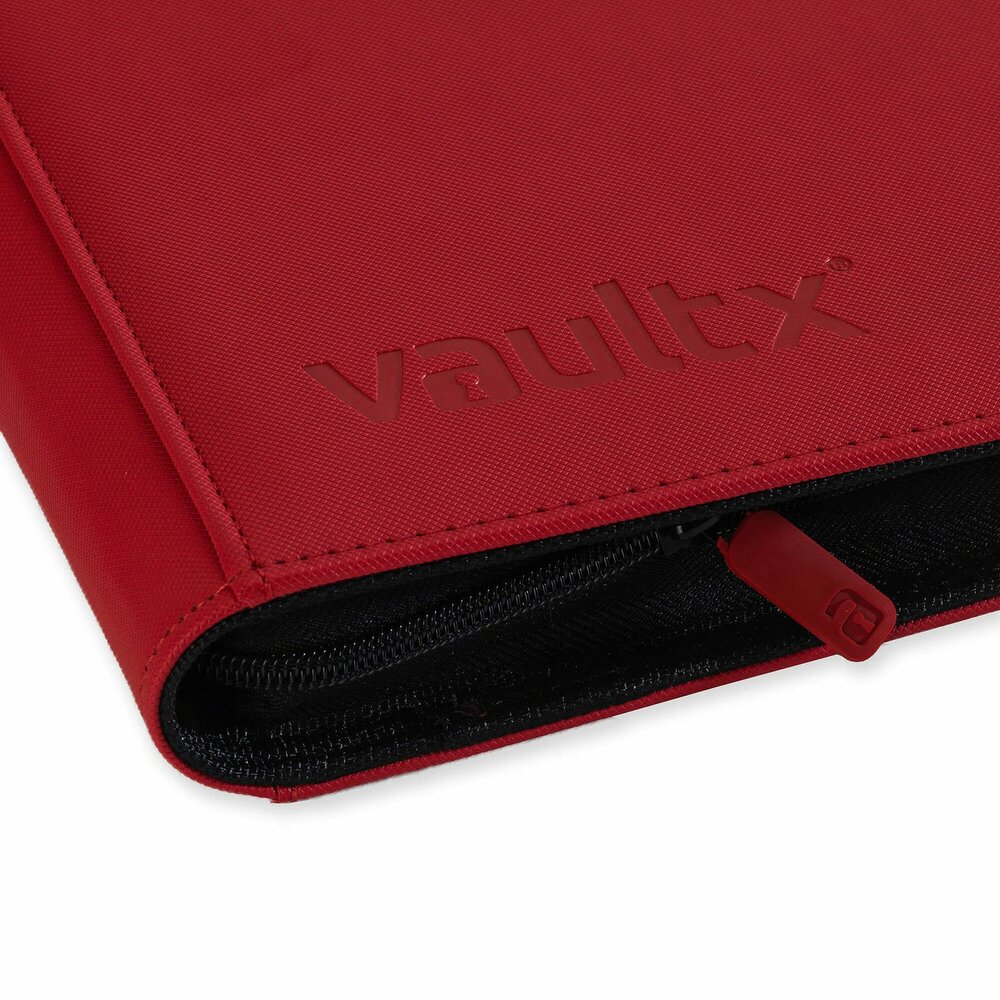Vault X - Zip Binder 12-pocket Rood