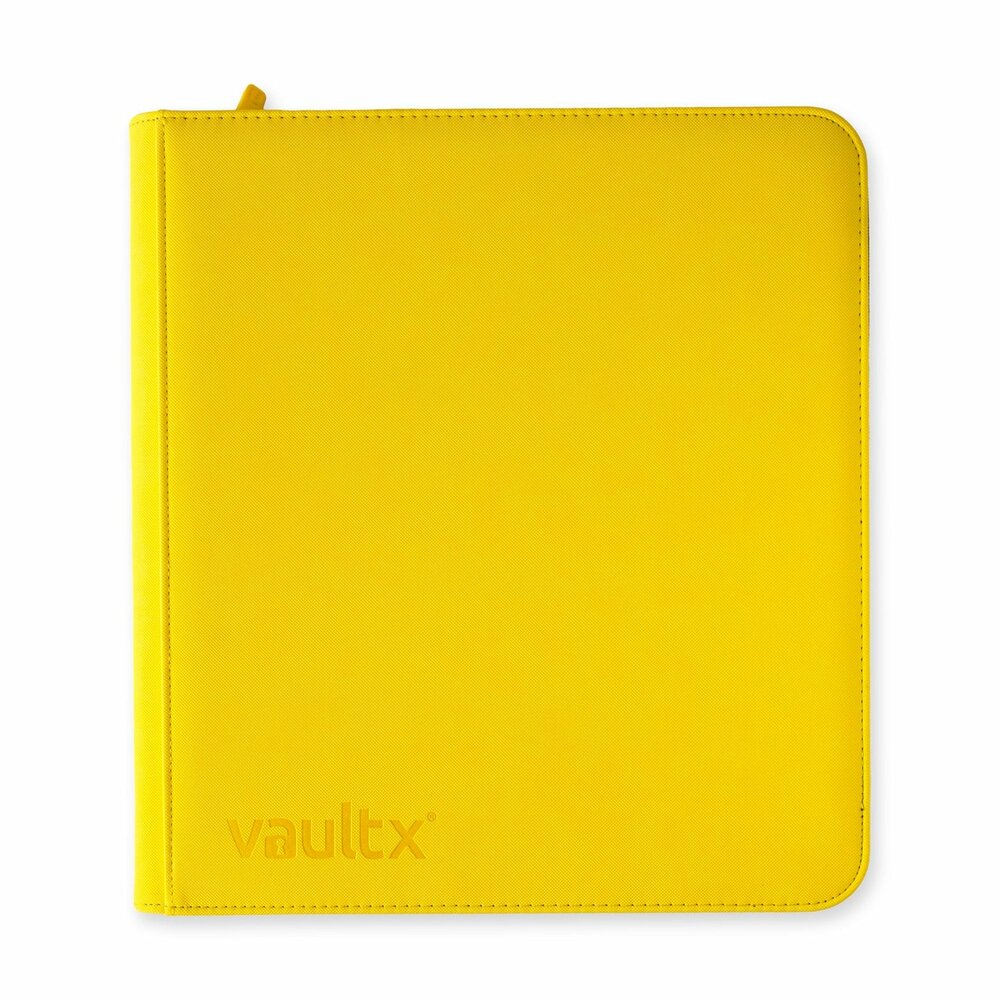 Vault X - Zip Binder 12-pocket Geel