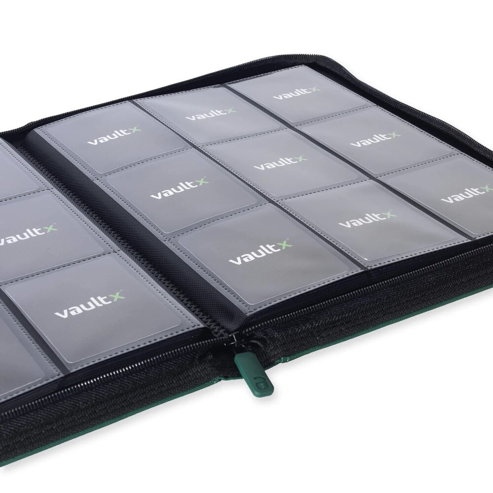 Vault X - Zip Binder 9-pocket Groen