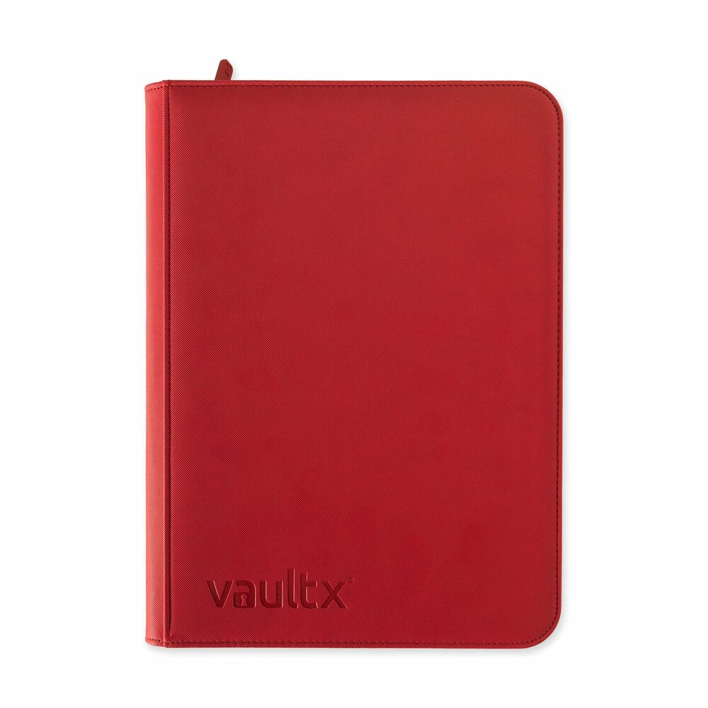Vault X - Zip Binder 9-pocket Rood