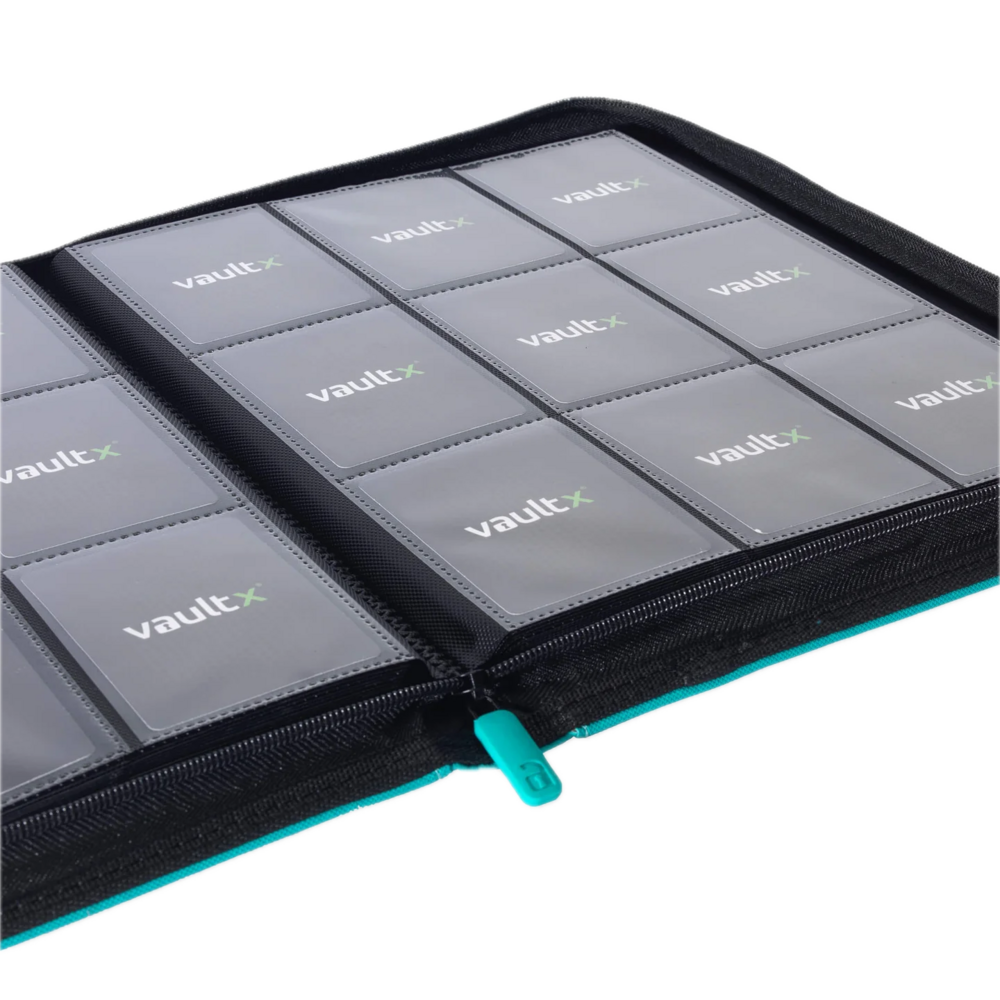 Vault X - Zip Binder 9-pocket Turquoise