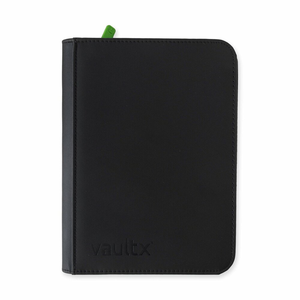 Vault X - Zip Binder 4-pocket Zwart