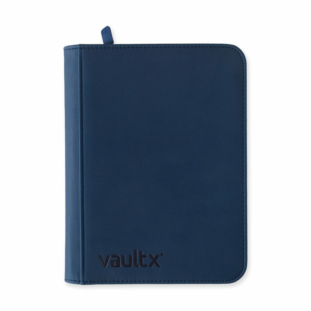 Vault X - Zip Binder 4-pocket Blauw