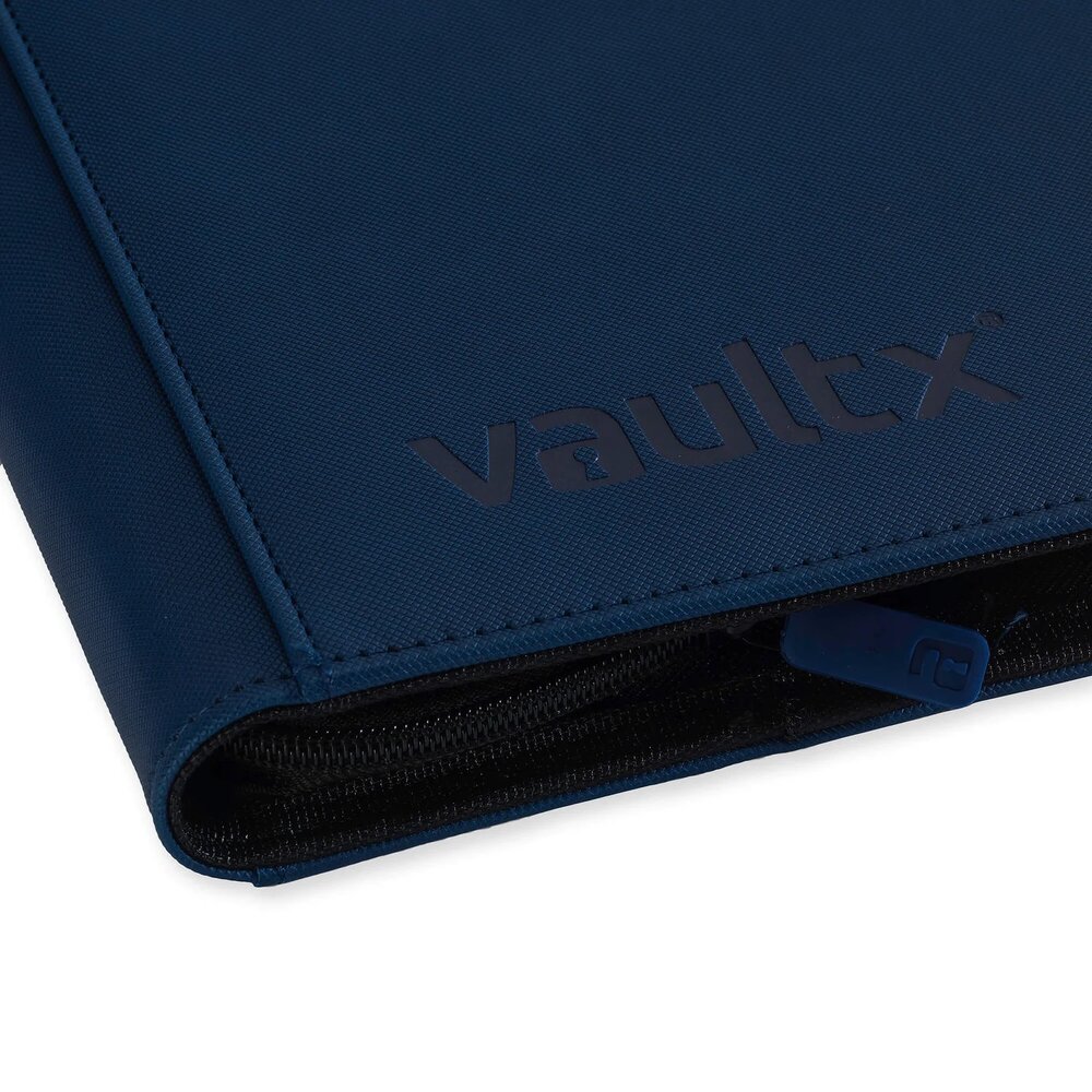 Vault X - Zip Binder 4-pocket Blauw