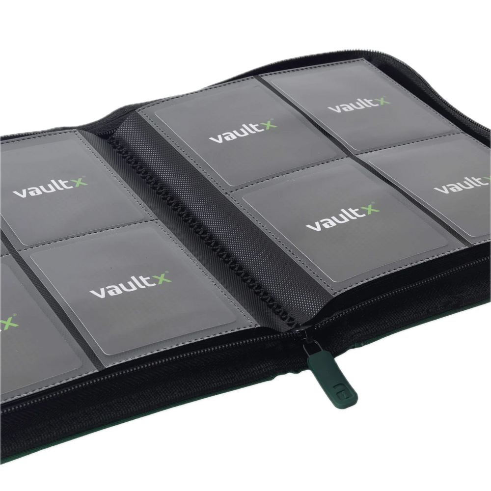 Vault X - Zip Binder 4-pocket Groen