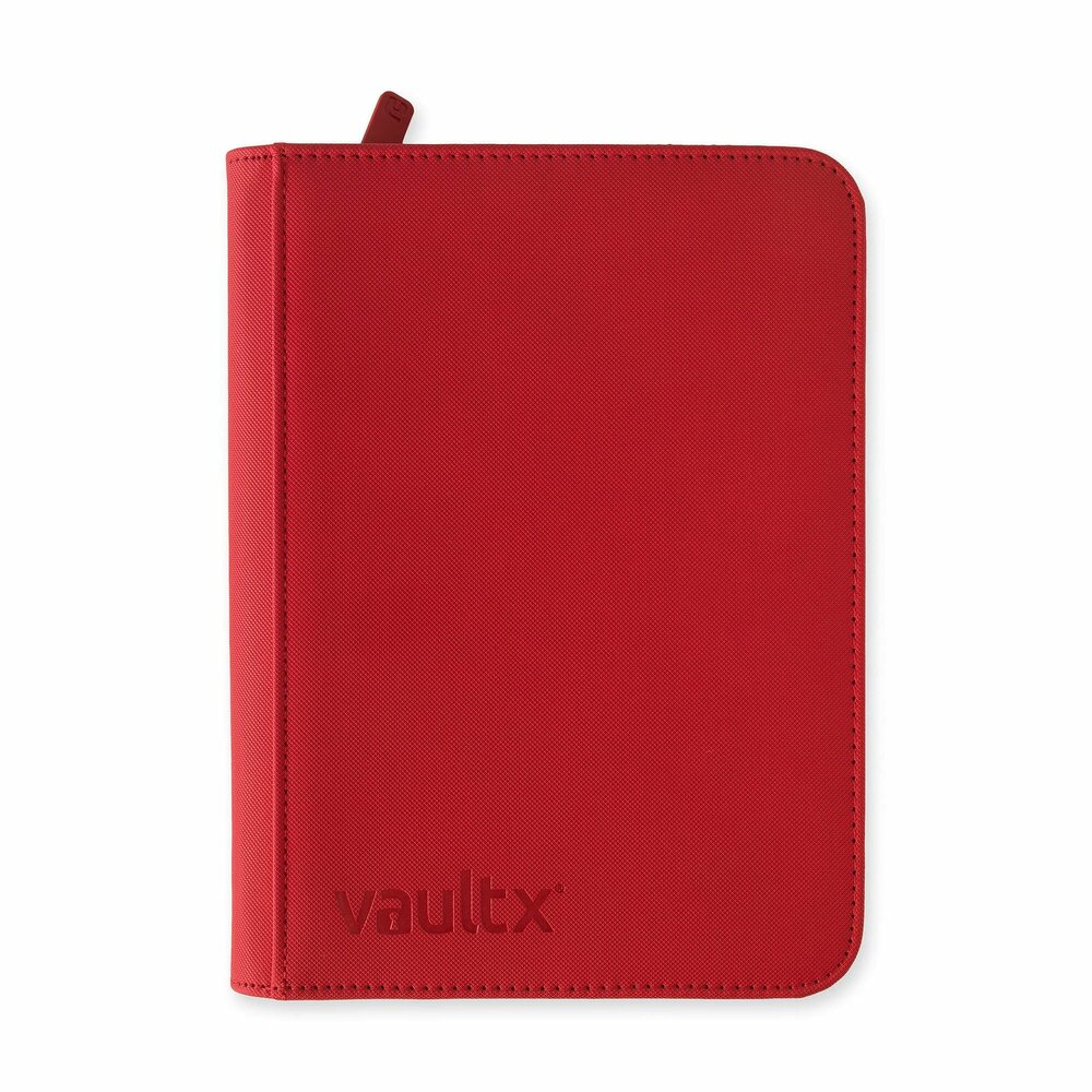 Vault X - Zip Binder 4-pocket Rood