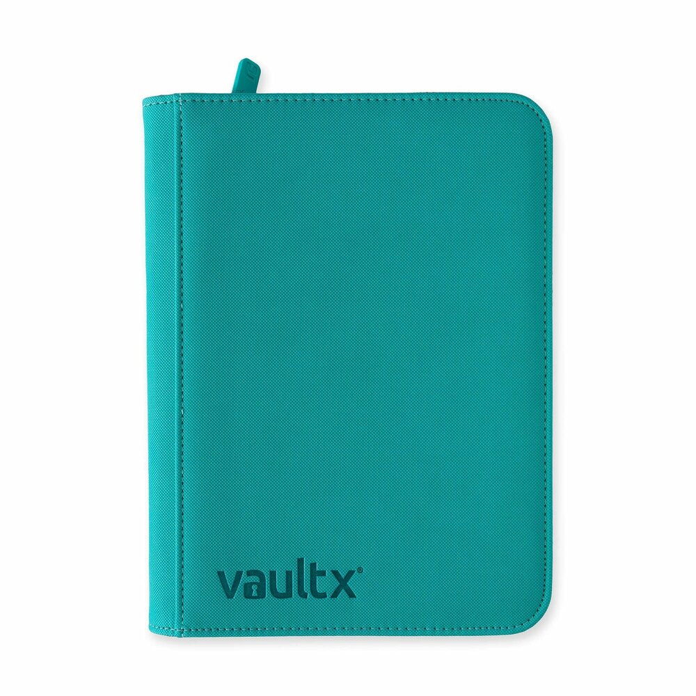 Vault X - Zip Binder 4-pocket Turquoise