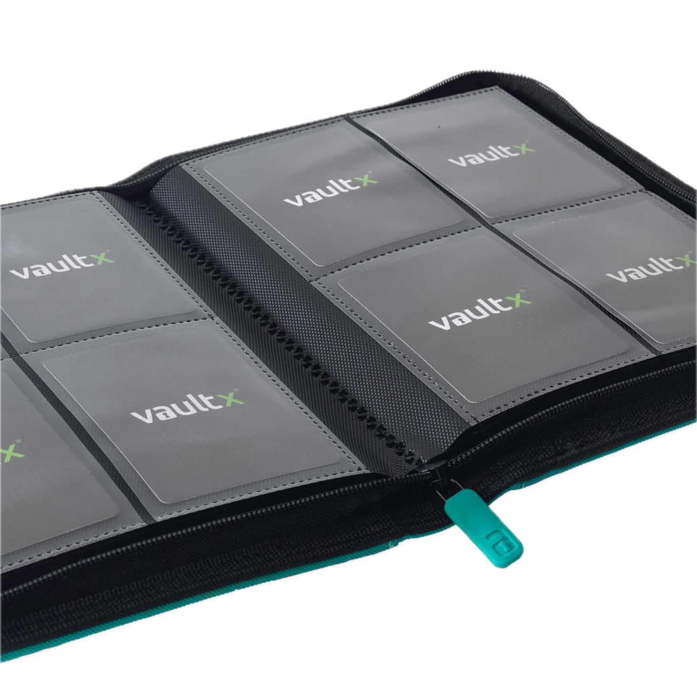 Vault X - Zip Binder 4-pocket Turquoise