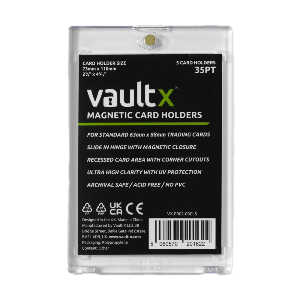 Vault X - Magnetic Card Holders 35PT (5-pack)