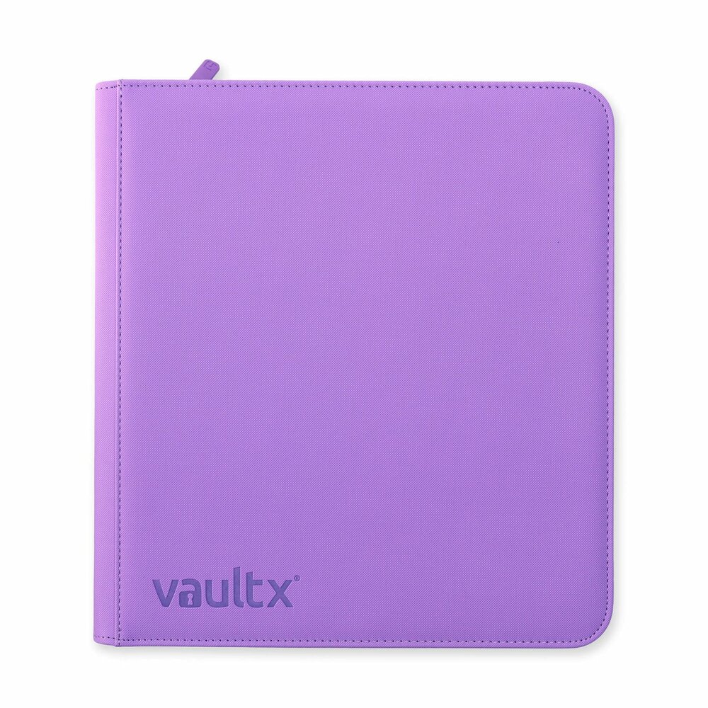 Vault X - Zip Binder Just Purple 12-pocket
