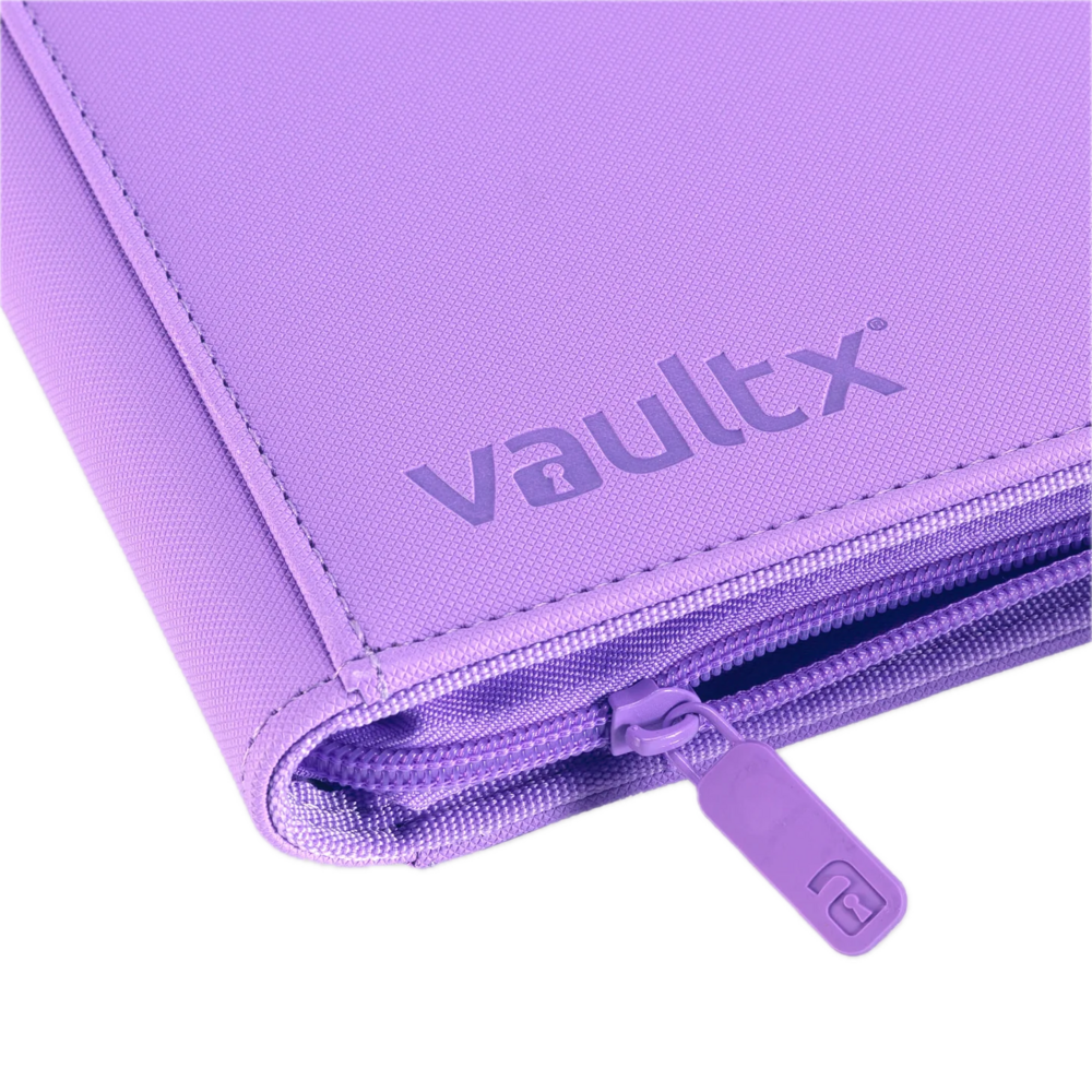 Vault X - Zip Binder Just Purple 12-pocket