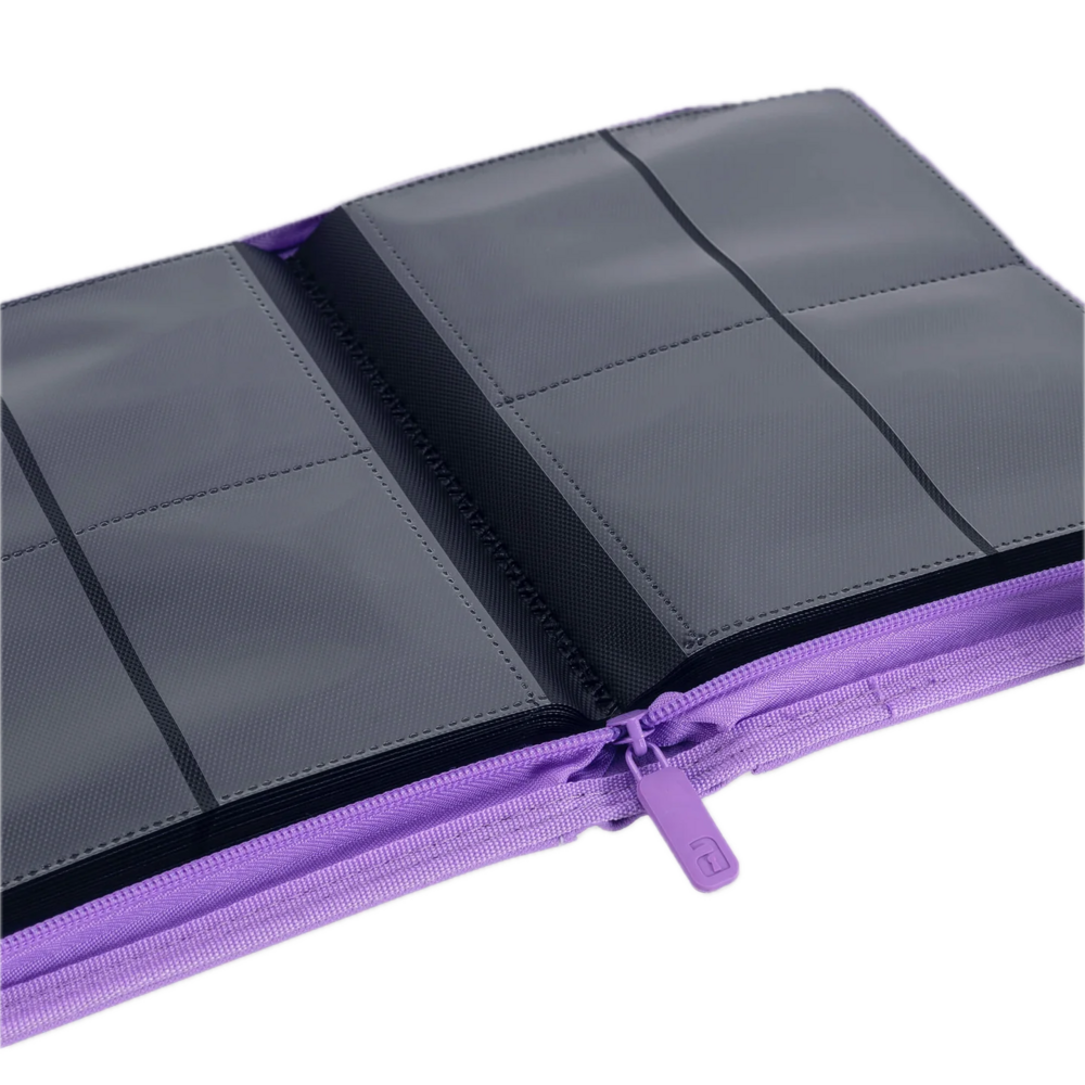 Vault X - Zip Binder Just Purple 4-pocket
