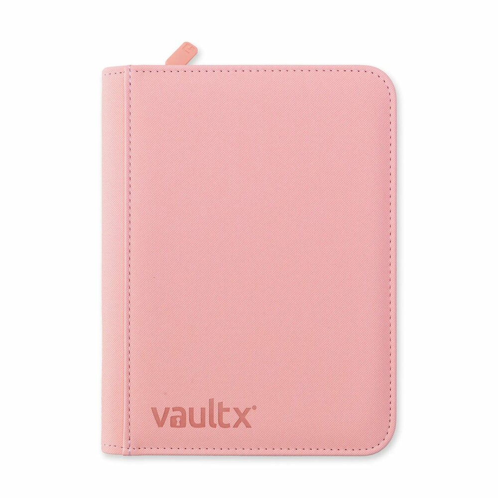 Vault X - Zip Binder Just Pink 4-pocket