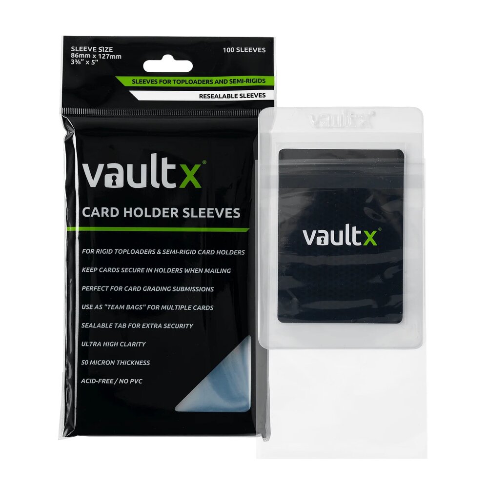 Vault X - Card Holder Sleeves (100-Sleeves)