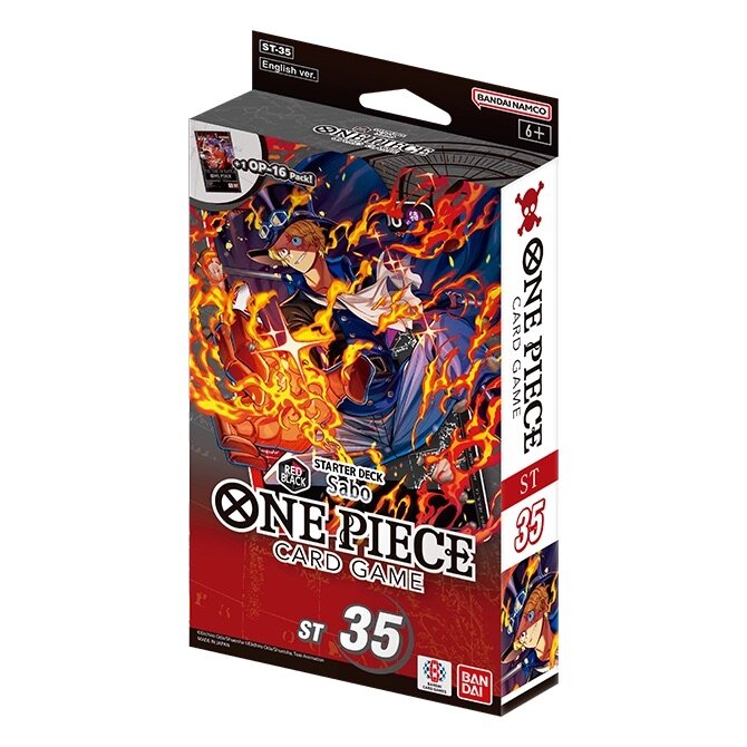 (MAX. 2 p.p./adres) STARTER DECK -RED/BLACK Sabo- [ST-35]