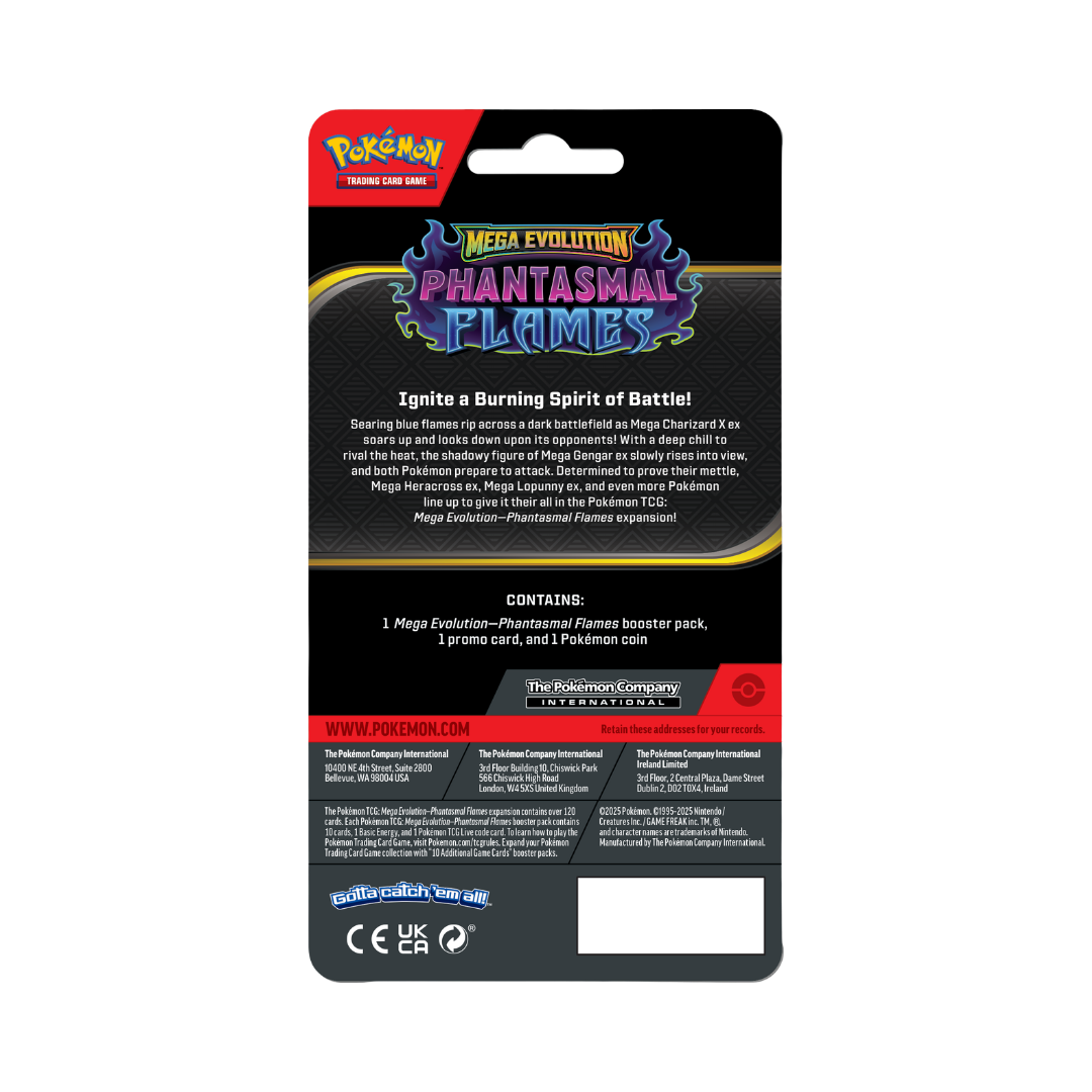 Phantasmal Flames Checklane Blister Whimsicott