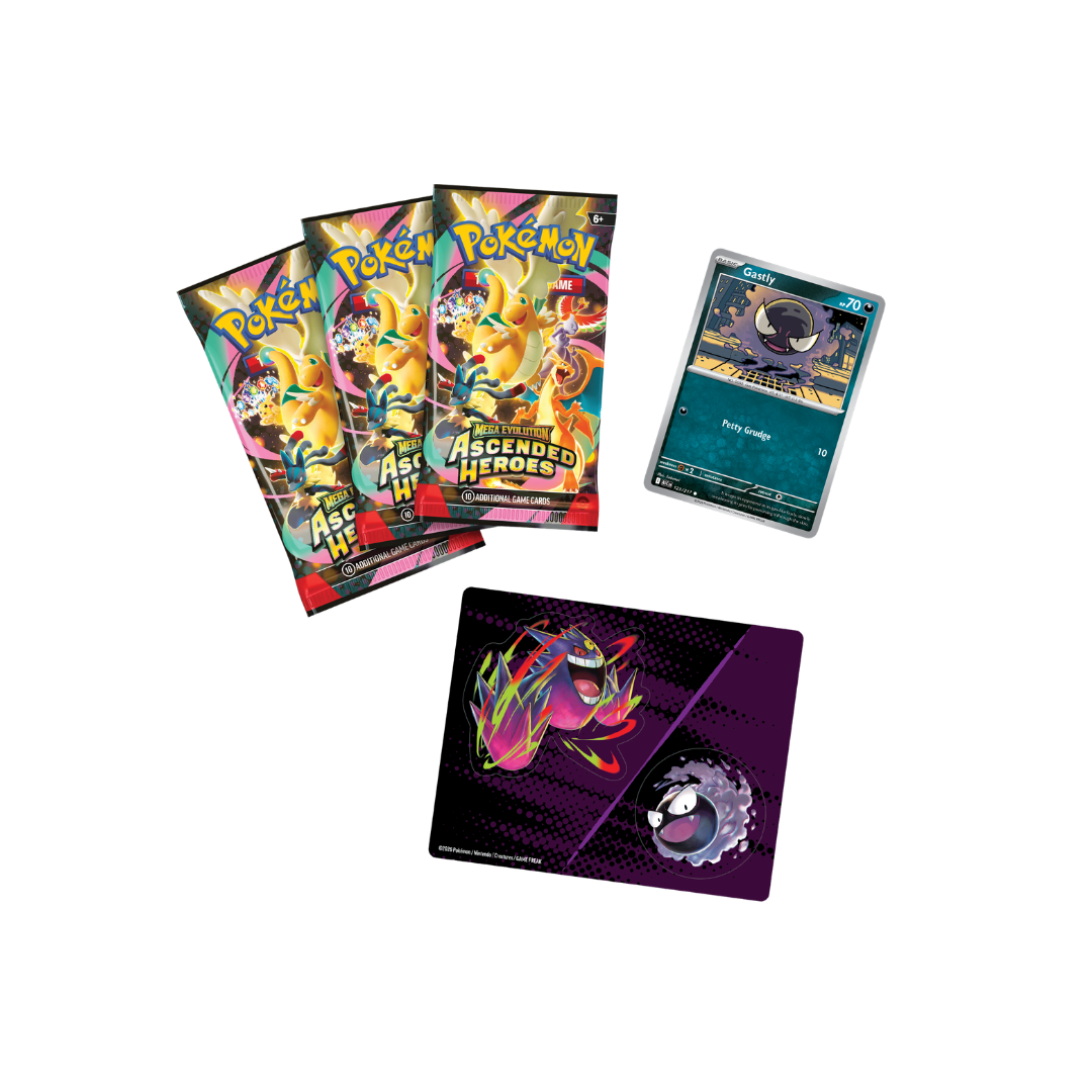 Ascended Heroes Tech Sticker Collection Gastly