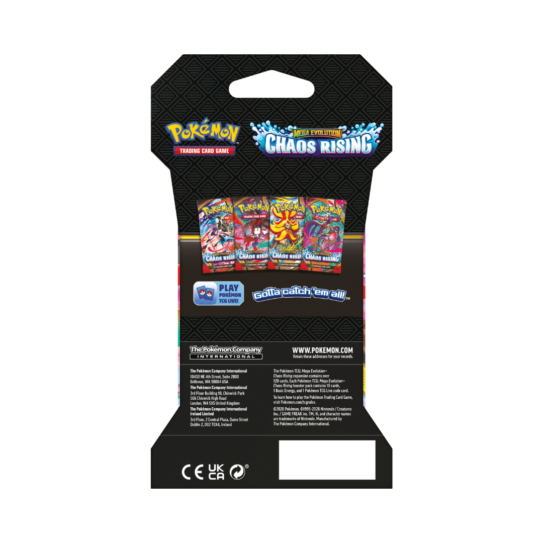 Chaos Rising Sleeved Booster Pack