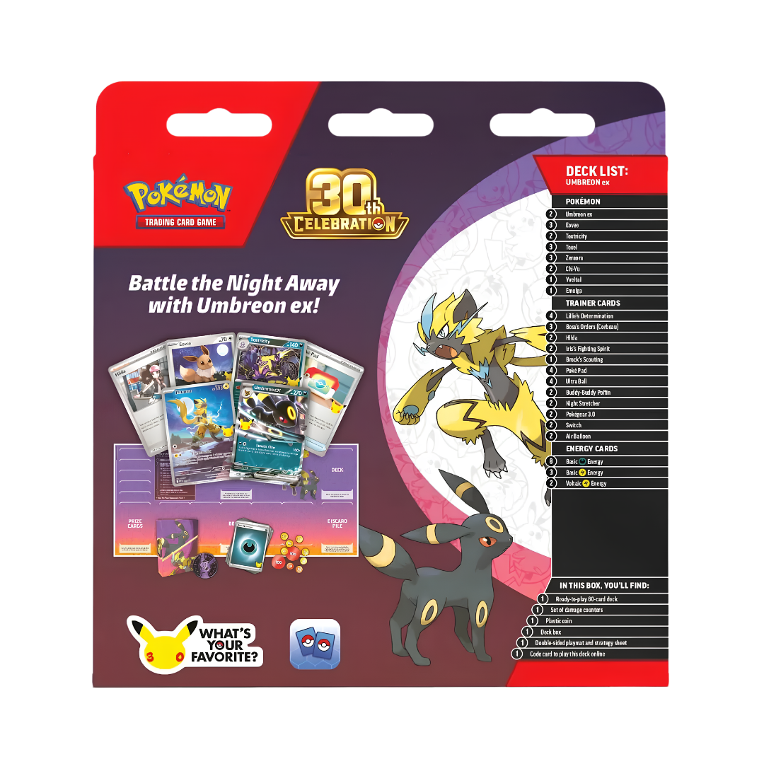 30th Celebration Battle Deck Umbreon ex