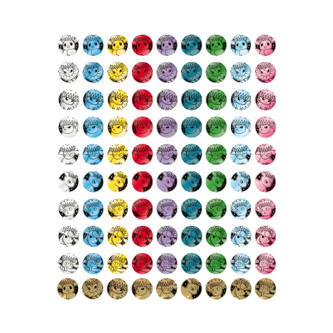 Terastal Gathering CSV9.5C Glaceon Coin Set Simplified Chinese