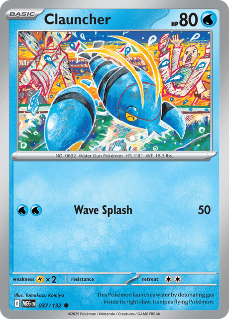 037/132 MEG - Clauncher Reverse Holofoil