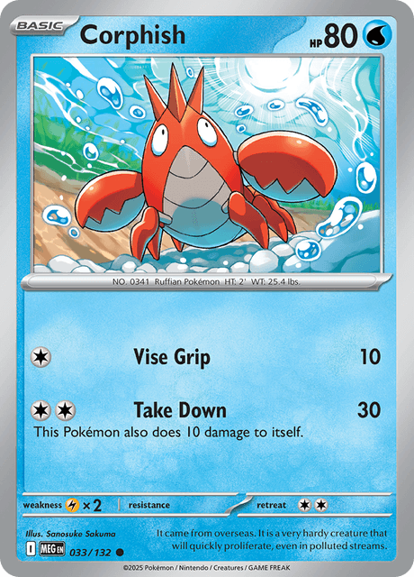 033/132 MEG - Corphish