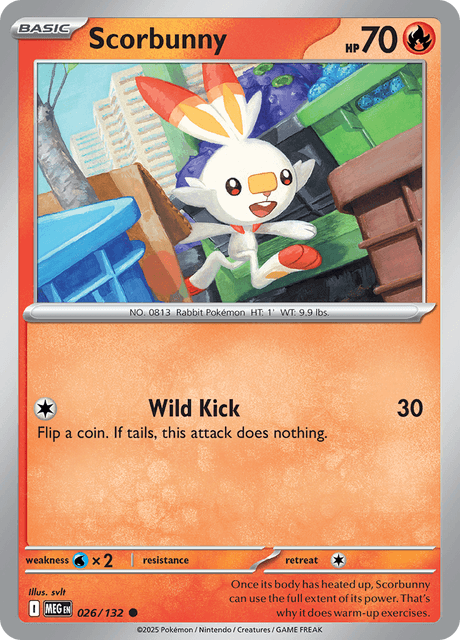 026/132 MEG - Scorbunny
