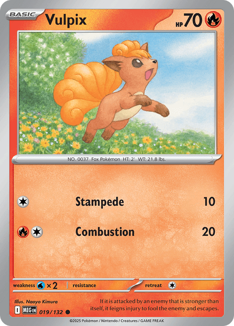 019/132 MEG - Vulpix