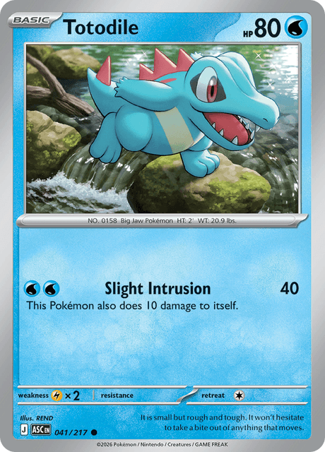 041/217 ASC - Totodile