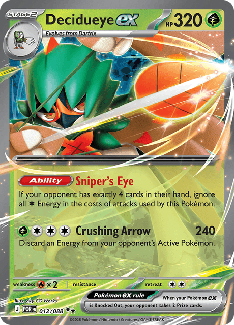 012/088 POR - Decidueye Ex