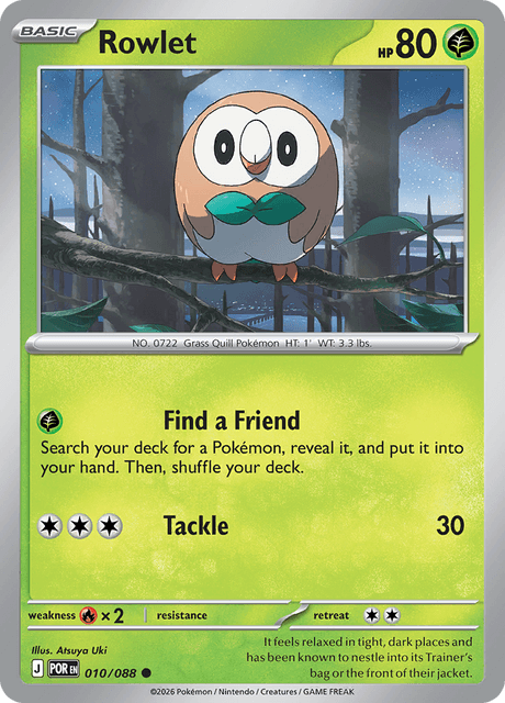 010/088 POR - Rowlet