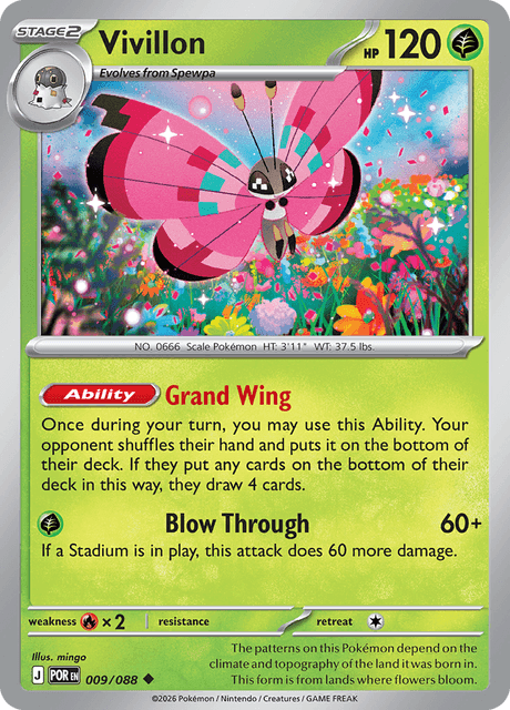 009/088 POR - Vivillon