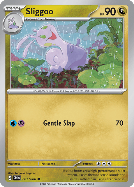 067/086 CRI - Sliggoo Reverse Holofoil