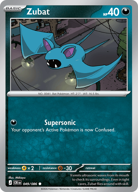 049/086 CRI - Zubat