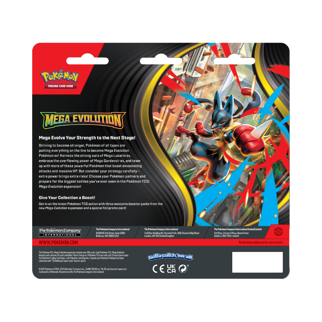 Mega Evolution 3 Pack Blister Golduck