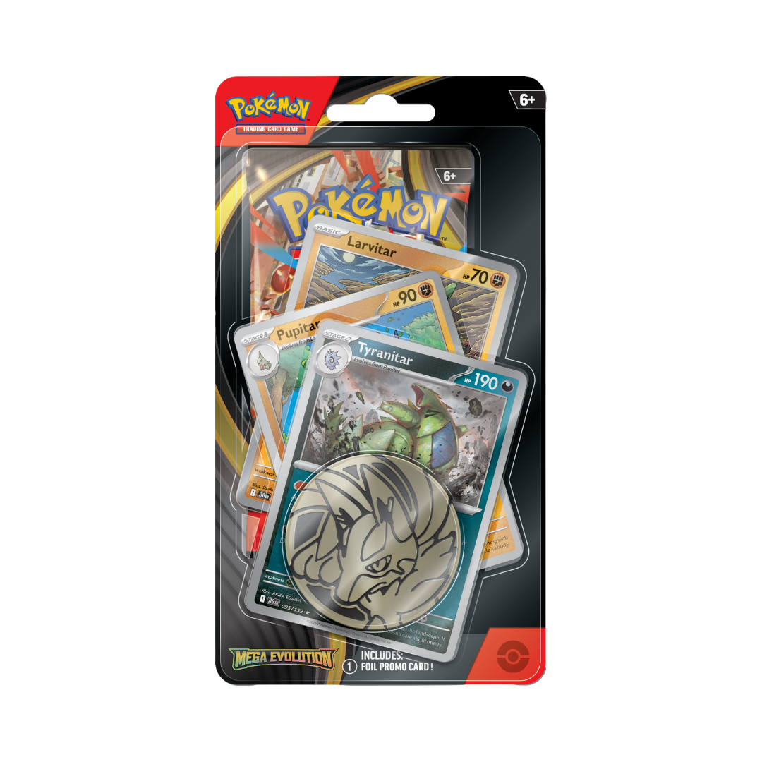 Mega Evolution Premium Checklane Blister Tyranitar