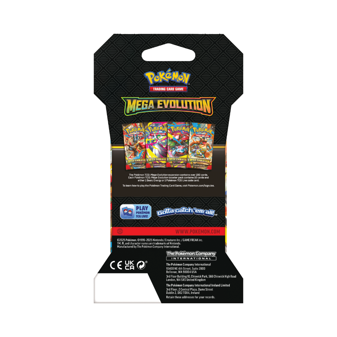 Mega Evolution Sleeved Booster Pack
