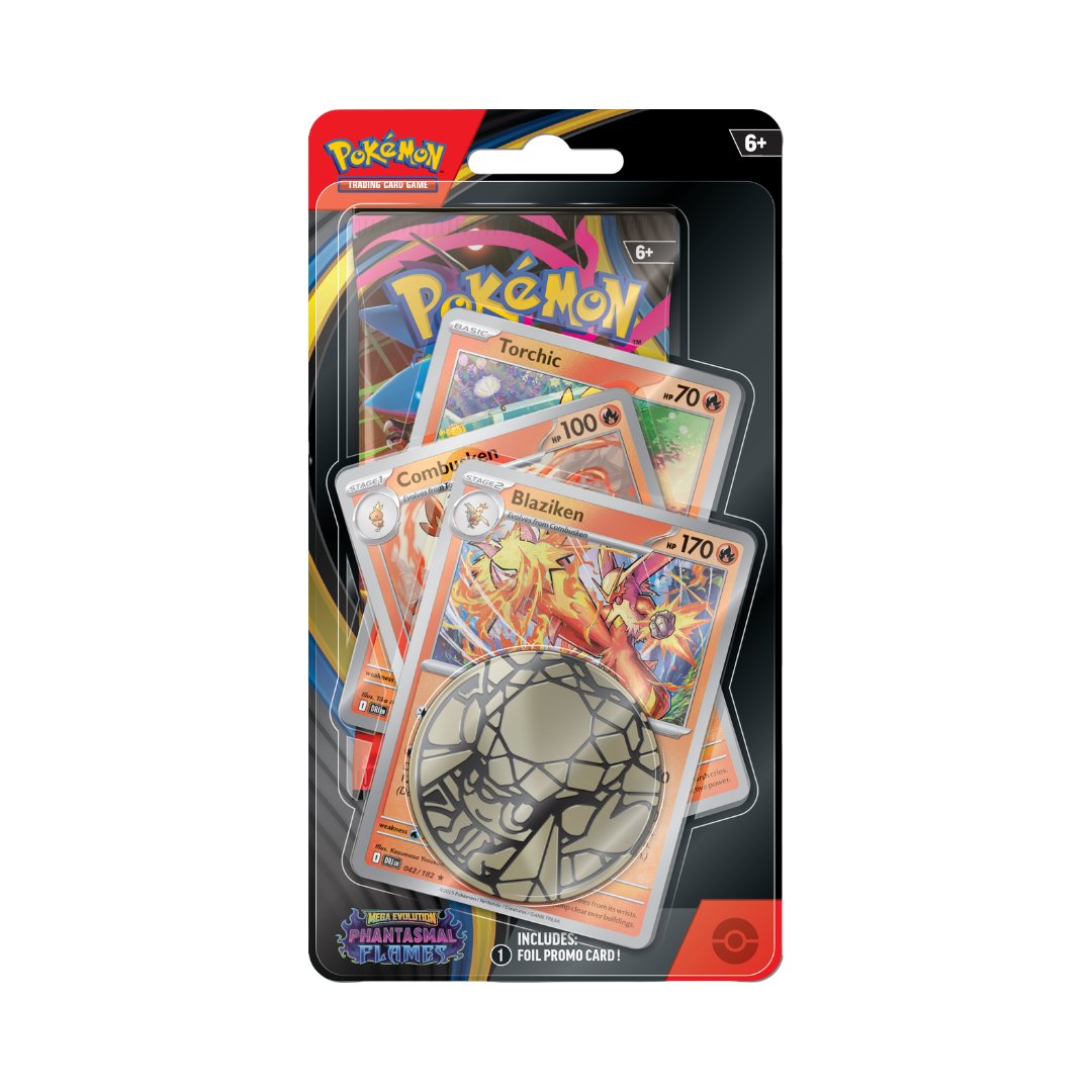 Phantasmal Flames Premium Checklane Blister Blaziken