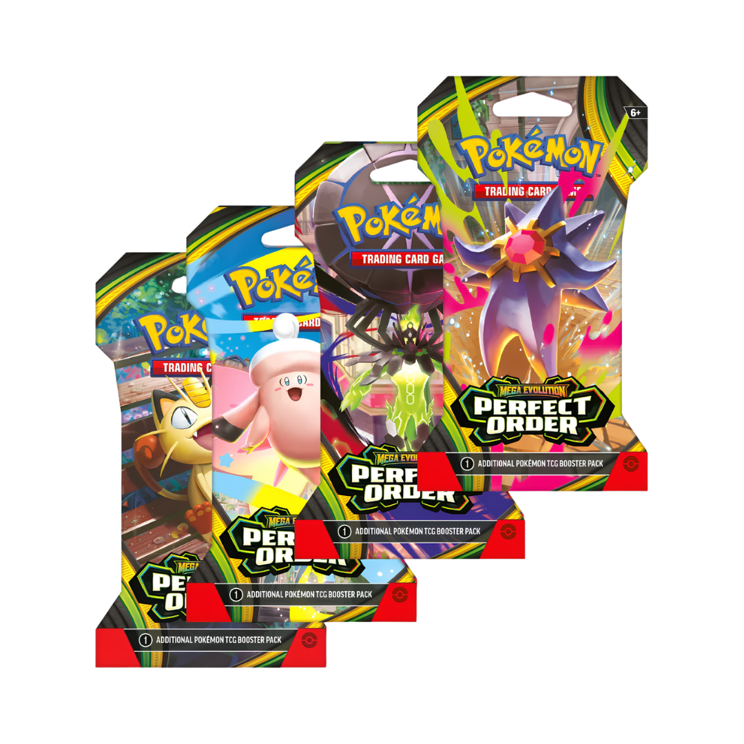 Perfect Order Sleeved Booster Pack Art Bundle [Set of 4]