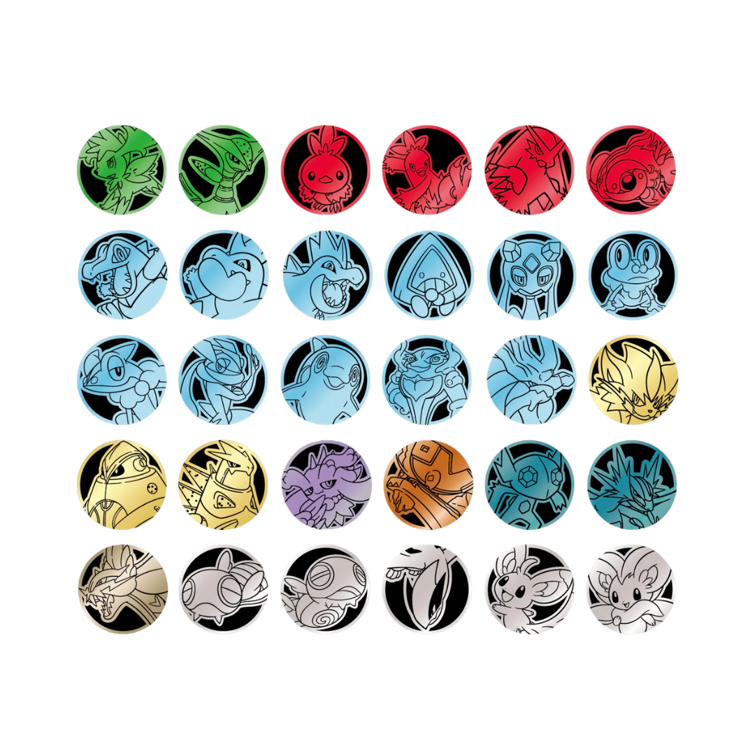 Blade Awakening CSV7C Coin Set Simplified Chinese