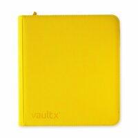 Vault X - Zip Binder 12-pocket Geel