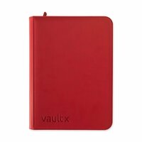 Vault X - Zip Binder 9-pocket Rood
