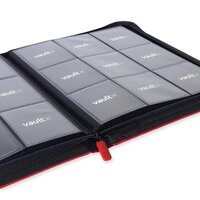 Vault X - Zip Binder 9-pocket Rood