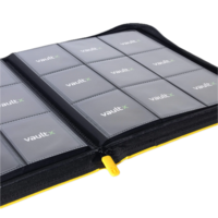 Vault X - Zip Binder 9-pocket Geel