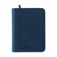 Vault X - Zip Binder 4-pocket Blauw