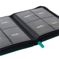 Vault X - Zip Binder 4-pocket Turquoise